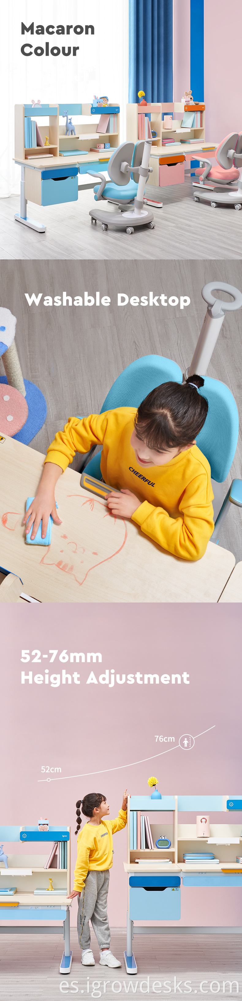 childrens study desk chair